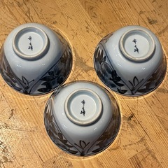 【引き取り限定】中古品　ぐい呑み　湯呑み　3個セットの画像