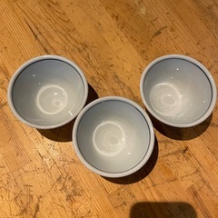 【引き取り限定】中古品　ぐい呑み　湯呑み　3個セットの画像