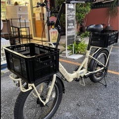 【折りたたみ自転車】【キャプテンスタッグ】【バギー】クリーニング済み【管理番号1114】野の画像