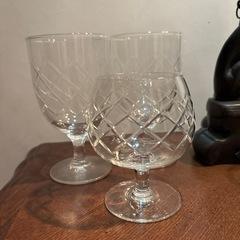 口の大きなワイングラス🍷の画像