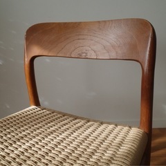 極美品 / ヴィンテージ 【モラー 75】ペーパーコード新品 / yチェアの画像