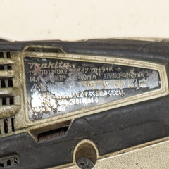 【ジャンク品・本体のみ】マキタ 14.4V 充電式インパクトドライバ TD134DX2 部品取りにの画像