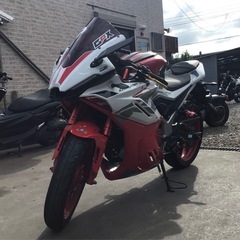 GPX デーモンGR200R カウル割れあり！の画像