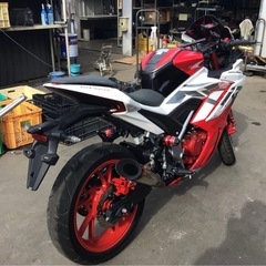 GPX デーモンGR200R カウル割れあり！の画像