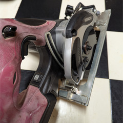 【本体のみ】日立工機 14.4V コードレス丸のこ C-14DSLの画像