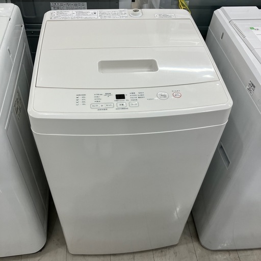 安心の6ヶ月保証つき！無印良品全自動洗濯機2019年製5.0kg【トレファク堺福田店】
