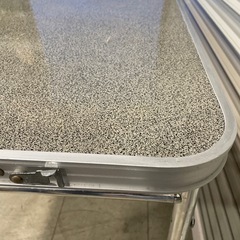 ✅【お取り置き中】アルミ アウトドアテーブル 折りたたみテーブルの画像