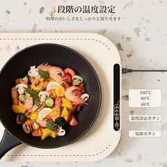 未使用　保温プレート 保温や解凍のほか、生地の発酵にもの画像