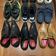 メンズサンダルスニーカー革靴まとめ売り　大きいサイズの画像