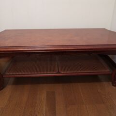 ローテーブル　猫脚　アンティーク風の画像