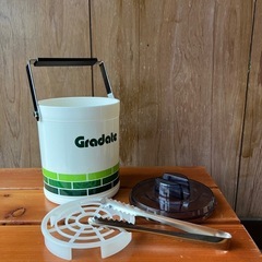 未使用　昭和レトロ　ピッチャー　アイスボックス　トレー　Gradateの画像