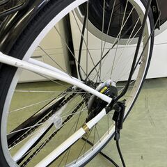 【リサイクルショップ ピカソ 小松原】🚲✨【美品‼️あさひ 27インチ軽快車】スタイリッシュホワイト✨1年使用✨★6206★の画像