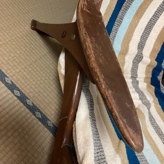 リクライニングチェヤ　椅子　昭和　レトロ木製の画像