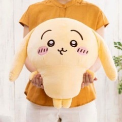 ちいかわ 垂れ耳 うさぎ 超BIG ぬいぐるみ 新品未使用の画像