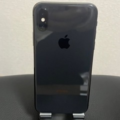 【美品】iPhoneX ブラック 本体　黒 64G SIMフリーの画像