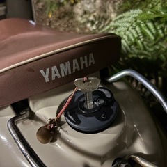 ヤマハビーノ5AU 不動　外装程度良好 鍵有 格安出品の画像