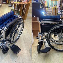 マキテック Makitec 車椅子 自走式 介助用 介護用 折りたたみ式■近隣送料無料 買取帝国 朝霞店の画像