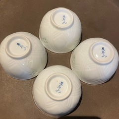 【引き取り限定】中古品　湯呑み　ぐい呑み　4個セットの画像