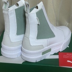 プーマ　サイドゴアブーツ　23.5センチ　新品同様　2足まとめての画像