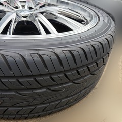 レオニスRT 4本セット 7.5Jインセット＋48 タイヤ付 ヨコハマAVID ENVigor 225/40/19の画像