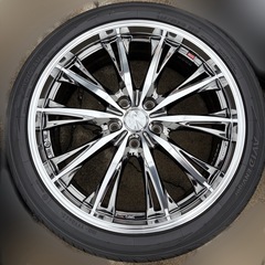 レオニスRT 4本セット 7.5Jインセット＋48 タイヤ付 ヨコハマAVID ENVigor 225/40/19の画像