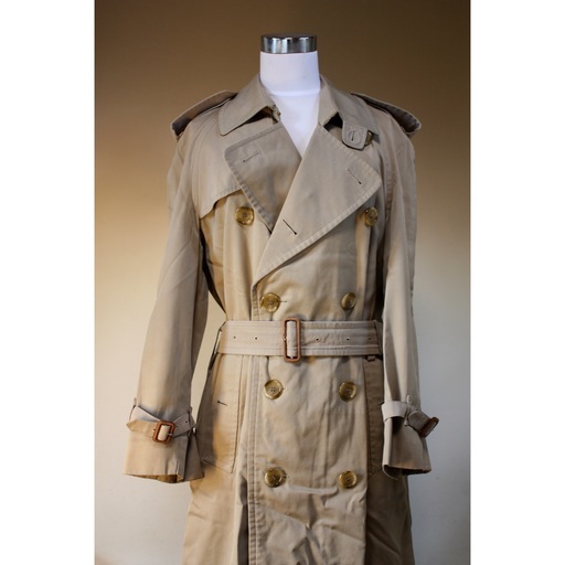 試着OK! 　バーバリー 英国製 メンズ ライナー付き トレンチコート