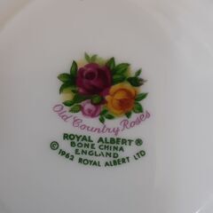 ロイヤルアルバートカップとソーサー　T-451の画像