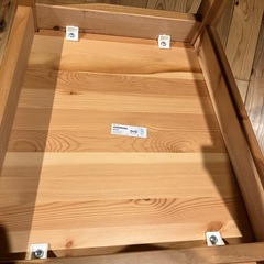 決まりました木製チェア二脚の画像