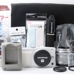 S数約3700回！OLYMPUS E-PL6★美品★スマホ転送★ジャケット付き  1ヶ月動作補償あり！ 安心のゆうパック代引き発送！ 送料、代引き手数料無料！の画像