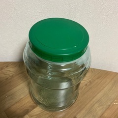 ガラス 保存容器 果実酒びん 梅びん 果実酒瓶 ガラス容器 保存瓶 梅酒 瓶 果実酒 漬物 ガラスの画像
