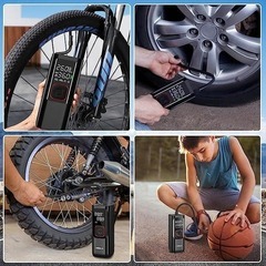 車　バイク 空気入れ 7500mAh 電動空気入れ　エアーポンプ卸ます　転売OK　倒産品　まとめ売り　ネット商材　アマゾン引き上げ商品　メルカリ　副業の画像