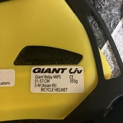 自転車用ヘルメット　女性用　パールホワイトの画像