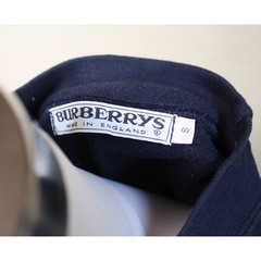 バーバリー　英国製　スウェットトレーナー　Burberry　紺の画像