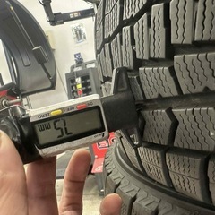 185/60r15 84Qスタッドレスタイヤダンロップ4本セット24週21年製の画像