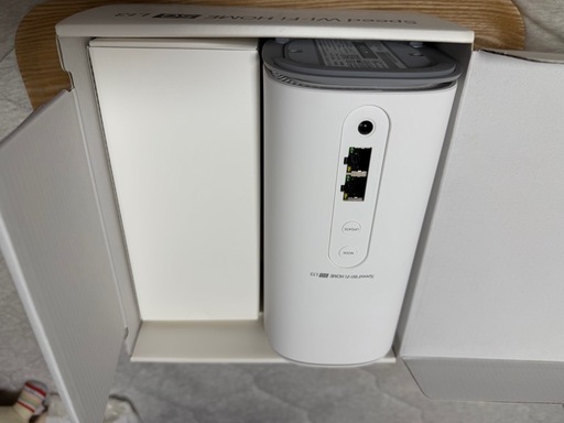 【ほぼ未使用】Speed Wi-Fi HOME 5G L13 高速ルーター 