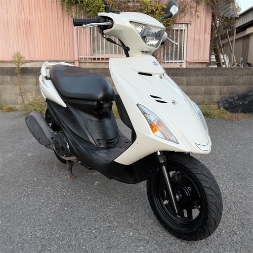 スズキ　アドレスV125SS CF4MA ホワイト　動画あり　大阪