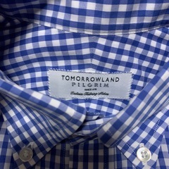 TOMORROWLAND PILGRIM ボタンダウンシャツ　ギンガムチェックの画像