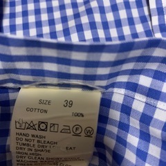 TOMORROWLAND PILGRIM ボタンダウンシャツ　ギンガムチェックの画像