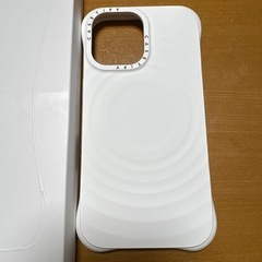 CASETIFY シリコンケースホワイトの画像