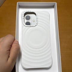 CASETIFY シリコンケースホワイトの画像