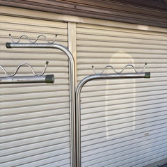 ステンレス物干し台＆物干し竿の画像