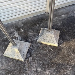 ステンレス物干し台＆物干し竿の画像