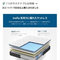 セミダブル　マットレスの画像