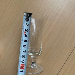 かわいいグラスとファンケルコップ＆トレーセットの画像