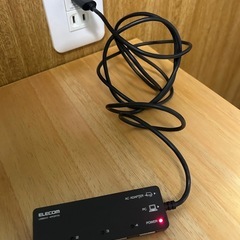 ELECOM4ポートUSBハブの画像