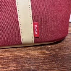 美品　アイリスオーヤマ pecolle ベット用キャリーバック　リバーシブル　ポーチ付の画像