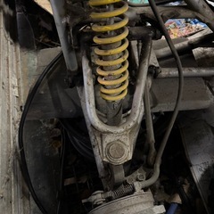 YF200 フレーム　エンジン付き　部品取りの画像