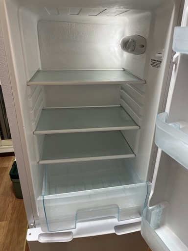 美品！　2021年製アイリスオーヤマ冷蔵庫162L  右開き AF162 -Wホワイト IRIS OHYAMA アイリス