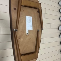 折りたたみローテーブルの画像