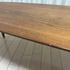 折りたたみローテーブルの画像